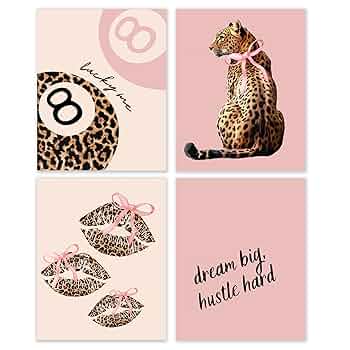 『 Pink cheetahs 』by Ally 20*20cm Pink cheetahs 』by Ally 20*20cm 716SFv8tCZL._UF894